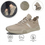 Zapatillas deportivas ortopédicas de malla: con soporte para el arco del pie, que alivia el dolor; amortiguación suave.