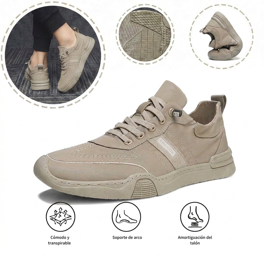 Zapatillas deportivas ortopédicas de malla: con soporte para el arco del pie, que alivia el dolor; amortiguación suave.