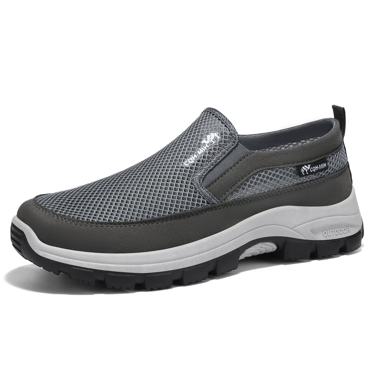 Zapatillas deportivas ortopédicas de malla: con soporte para el arco del pie, que alivia el dolor; amortiguación suave.