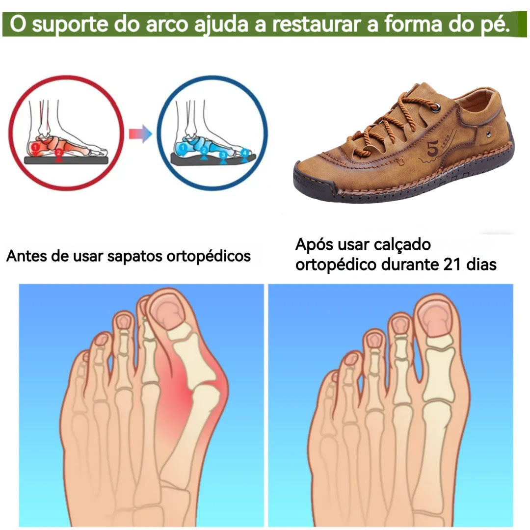 🔥Oferta por tempo limitado de hoje: 30% de desconto⏰ - Calçado ortopédico ZAPIEERS® | Conforto para caminhar o dia todo