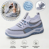 Zapatos correctores casuales en colores combinados