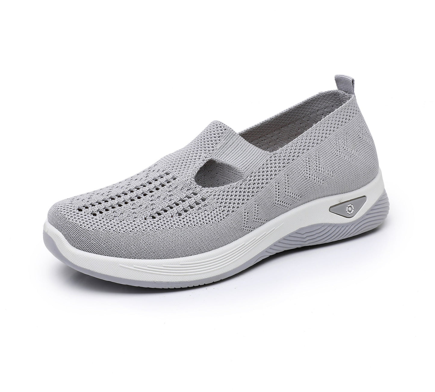 Zapatillas deportivas ortopédicas de malla: con soporte para el arco, alivian el dolor; amortiguación suave.