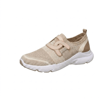 Zapatillas deportivas ortopédicas de malla: con soporte para el arco, alivian el dolor; amortiguación suave.