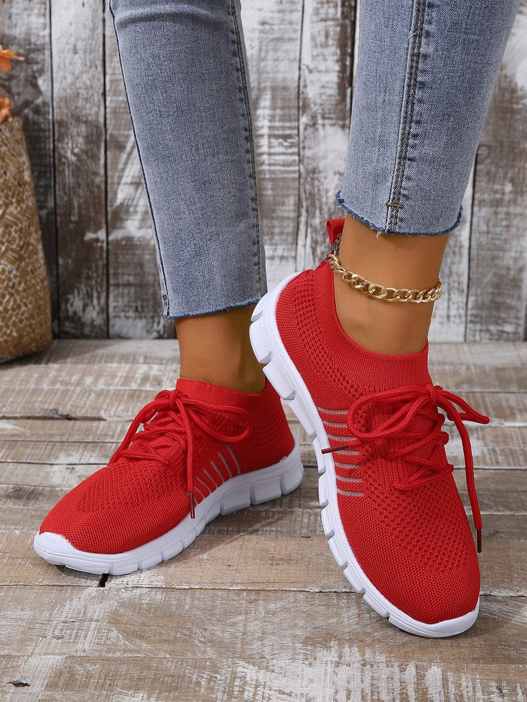 Zapatillas deportivas ortopédicas de malla: con soporte para el arco del pie, que alivia el dolor; amortiguación suave.