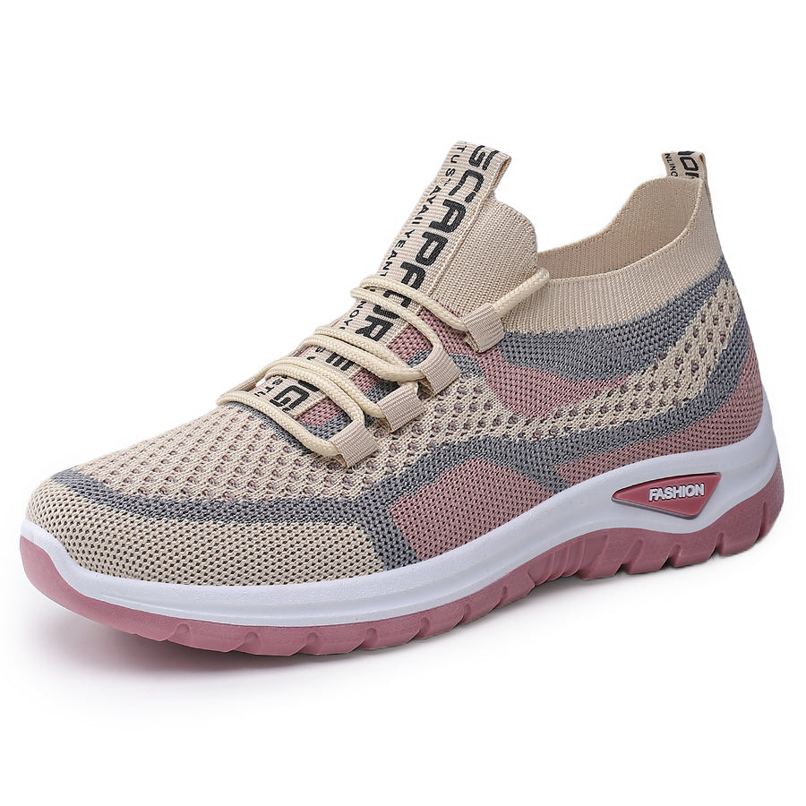 Zapatos correctores casuales en colores combinados — con soporte para el arco que permite caminar con comodidad.