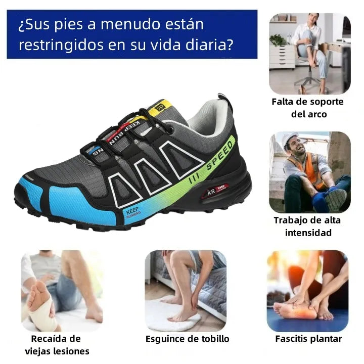 🔥¡Último día con un 30% de descuento! ¡No te lo pierdas!⏰ Zapatos ortopédicos de diseño ergonómico para aliviar el dolor de espalda, articulaciones y pies - unisex