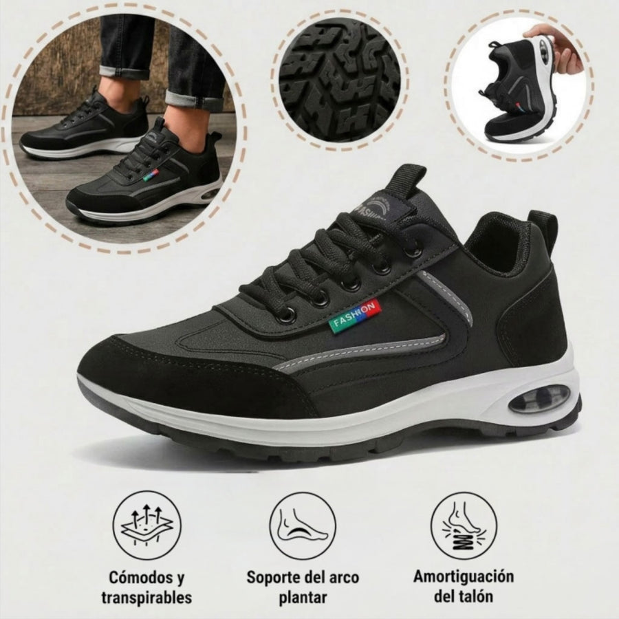 Zapatos ortopédicos deportivos para el cuidado de los pies