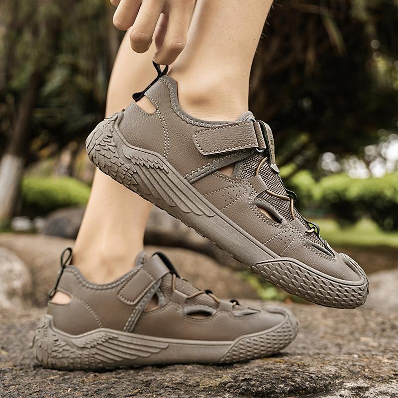 Sandalias ortopédicas ergonómicas — Con soporte para el arco que ayuda a aliviar el dolor de pies, estabilizar el talón y reducir la inestabilidad al caminar