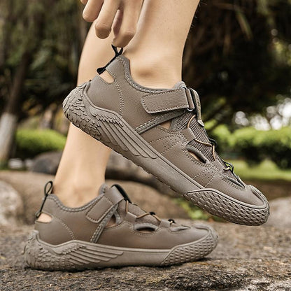 Sandalias ortopédicas ergonómicas — Con soporte para el arco que ayuda a aliviar el dolor de pies, estabilizar el talón y reducir la inestabilidad al caminar