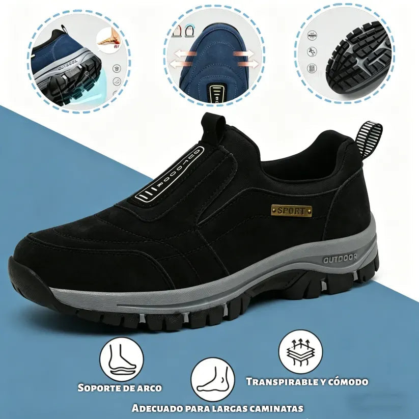 Zapatos ortopédicos cómodos para el día a día