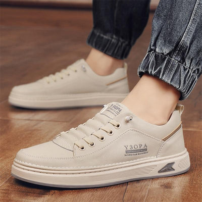 Zapatos ortopédicos cómodos: cosidos a mano, con amortiguación suave y exterior de piel impermeable.