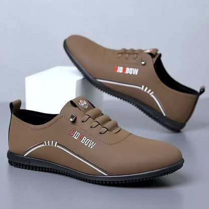 Zapatos ergonómicos con plantilla ortopédica de piel — Piel de vacuno italiana de primera calidad con soporte para el arco, que ayuda a aliviar el dolor de pies