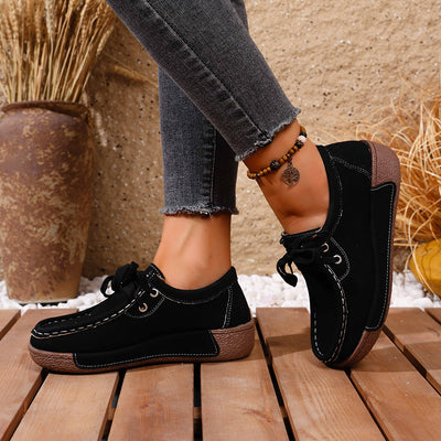 Zapatos ortopédicos cómodos: soporte ergonómico del arco plantar que alivia el dolor; horma ancha que no aprieta el pie.