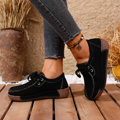 Zapatos ortopédicos cómodos: soporte ergonómico del arco plantar que alivia el dolor; horma ancha que no aprieta el pie.