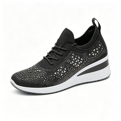 Zapatillas casuales versá tiles con strass