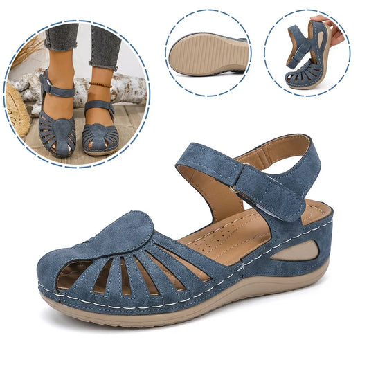 Sandalias ortopédicas ergonómicas — Con soporte para el arco que ayuda a aliviar el dolor de pies, estabilizar el talón y reducir la inestabilidad al caminar