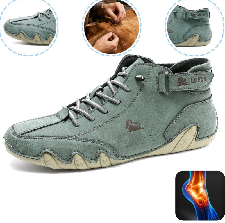 🔥Black Friday: 50% de desconto⏰ - Zapieers® Tênis de Caminhada Ergonômicos - Costura Manual 👞