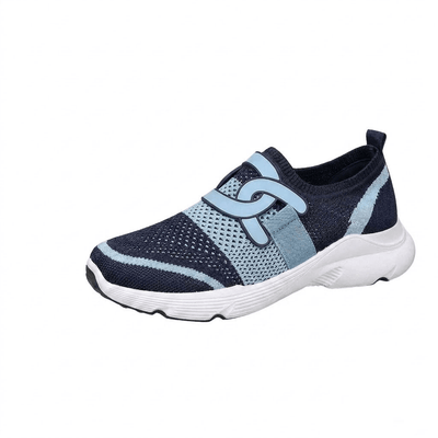 Zapatillas deportivas ortopédicas de malla: con soporte para el arco, alivian el dolor; amortiguación suave.