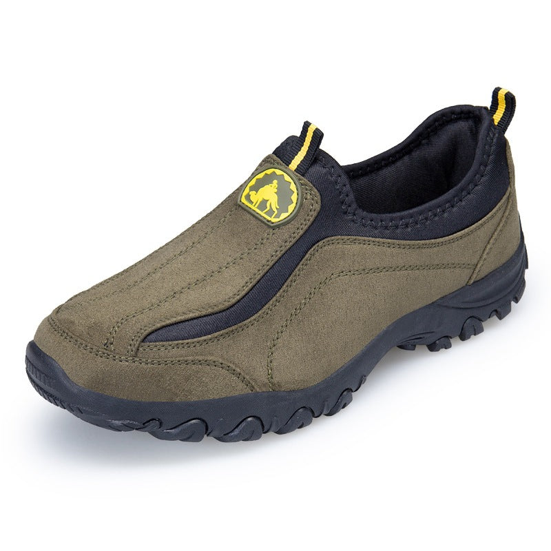 Zapatos ortopédicos cómodos de ante: con soporte para el arco plantar, para aliviar el dolor