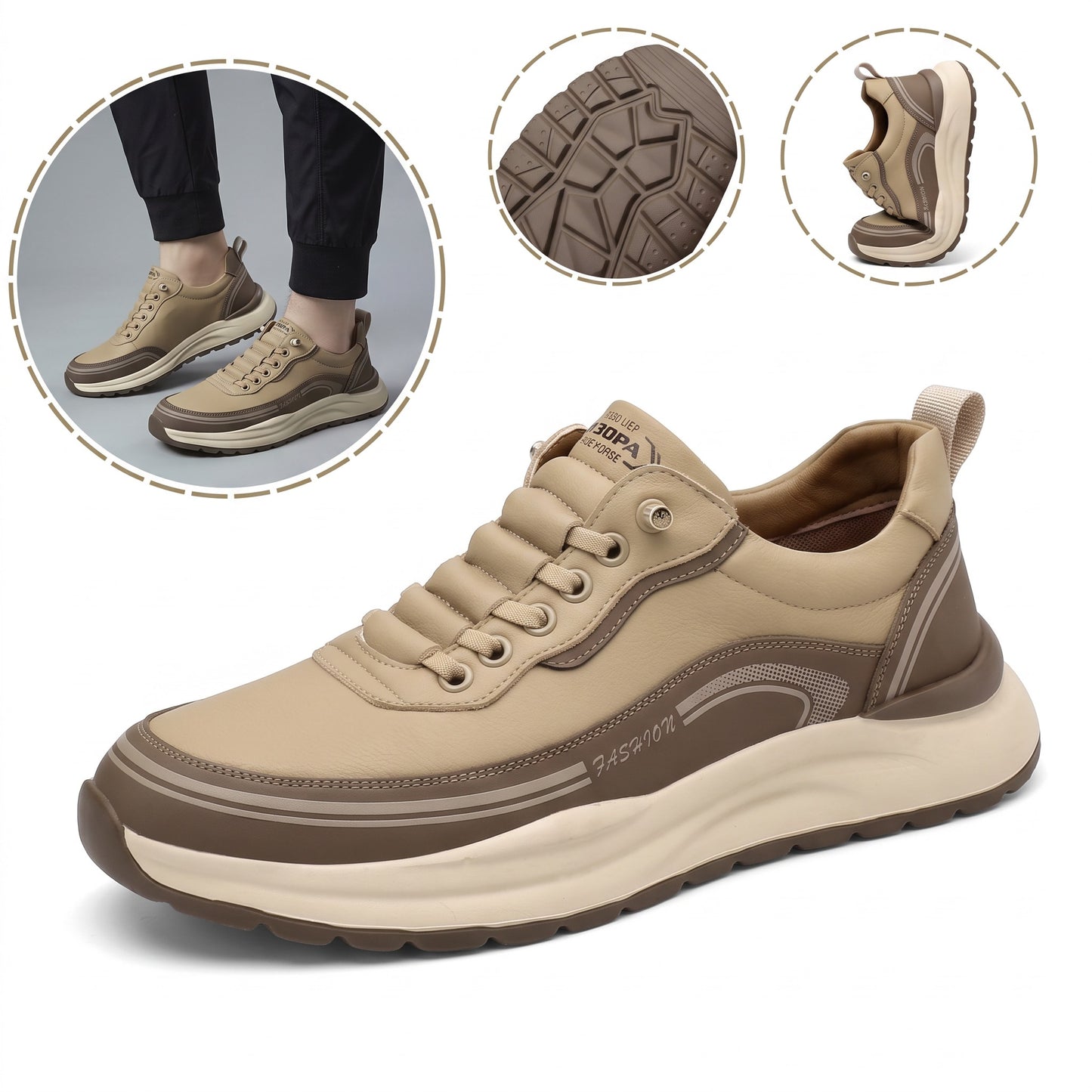 Zapatos ortopédicos deportivos y cómodos: suaves y cómodos, con una sujeción excelente. Alivian el dolor de pies y te permiten caminar sin molestias.