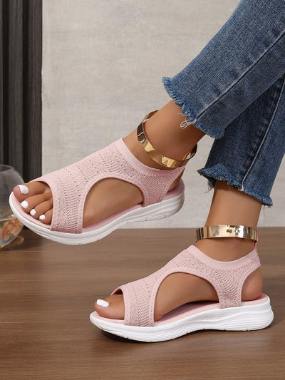 Sandalias ortopédicas de punto — con soporte para el arco plantar para caminar con comodidad