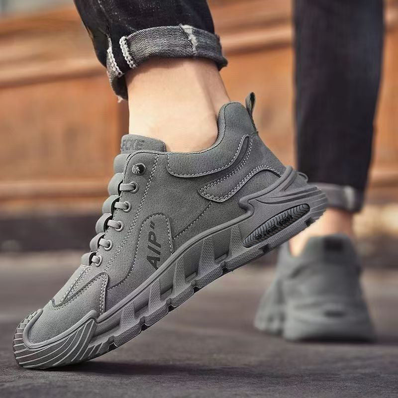 Zapatos ortopédicos casuales y cómodos — hechos a mano en cuero vacuno italiano con soporte para el arco plantar