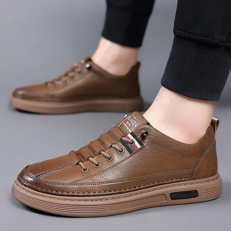 Zapatos ortopédicos formales de piel suave