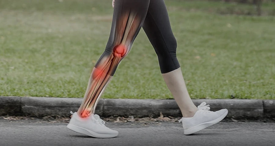 Impacto directo, daño e inflamación de las articulaciones