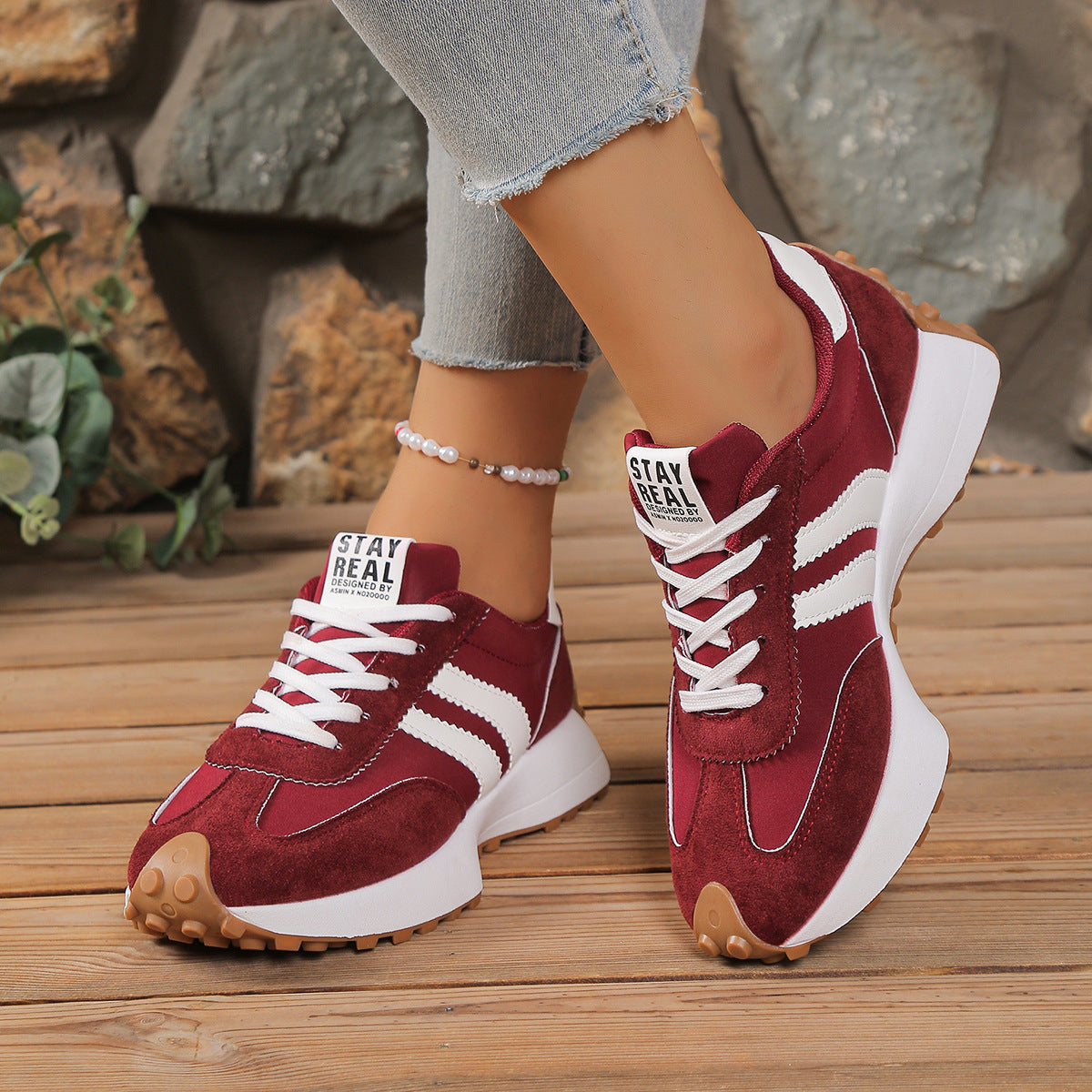 Zapatillas ortopédicas deportivas casuales — con soporte para el arco del pie y amortiguación para el ejercicio diario