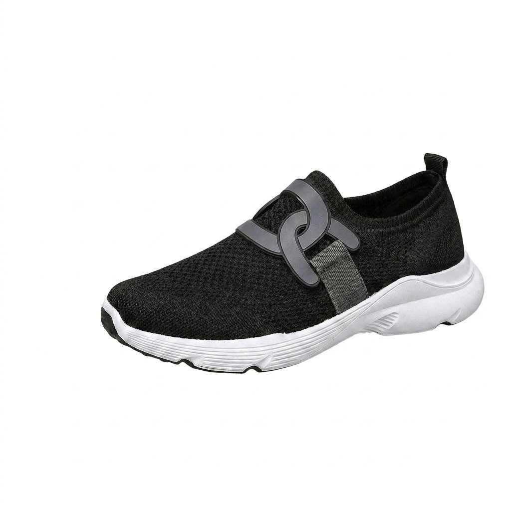 Zapatillas deportivas ortopédicas de malla: con soporte para el arco, alivian el dolor; amortiguación suave.