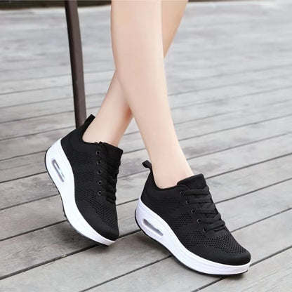 Zapatillas deportivas ortopédicas de malla — con soporte del arco y amortiguación protectora para las rodillas