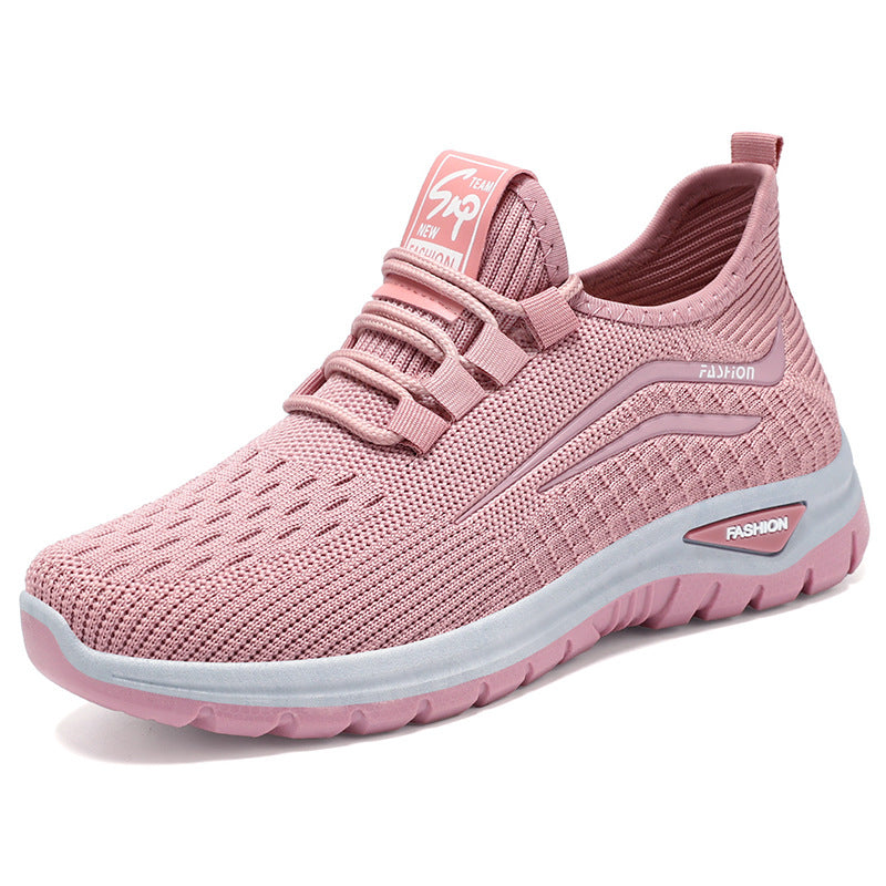 Zapatillas deportivas ortopédicas de malla: con soporte para el arco plantar, que alivian el dolor; suaves y amortiguadoras.