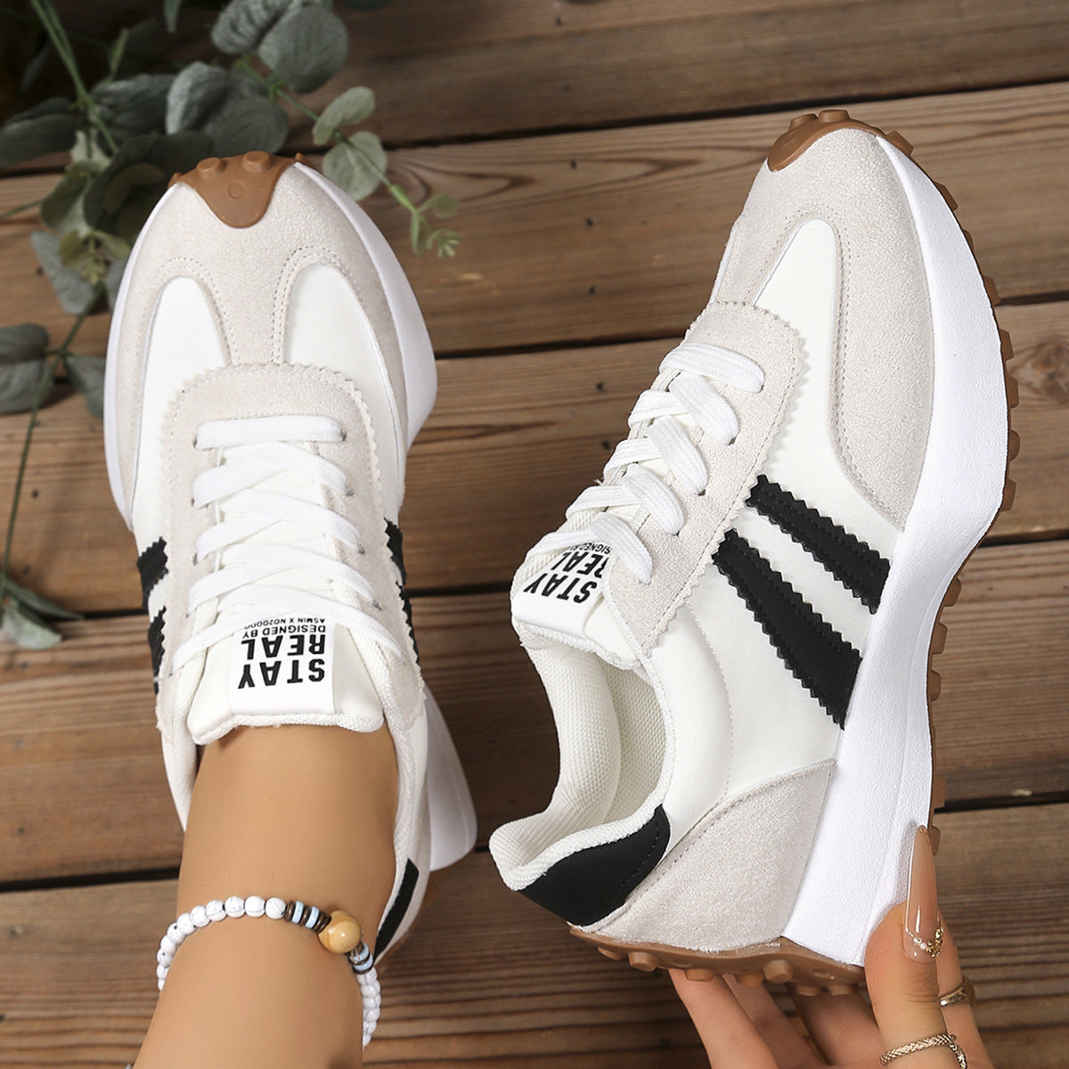 Zapatillas ortopédicas deportivas casuales — con soporte para el arco del pie y amortiguación para el ejercicio diario