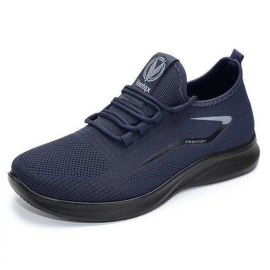 Zapatillas deportivas ortopédicas de malla: con soporte para el arco del pie, que alivia el dolor; amortiguación suave.