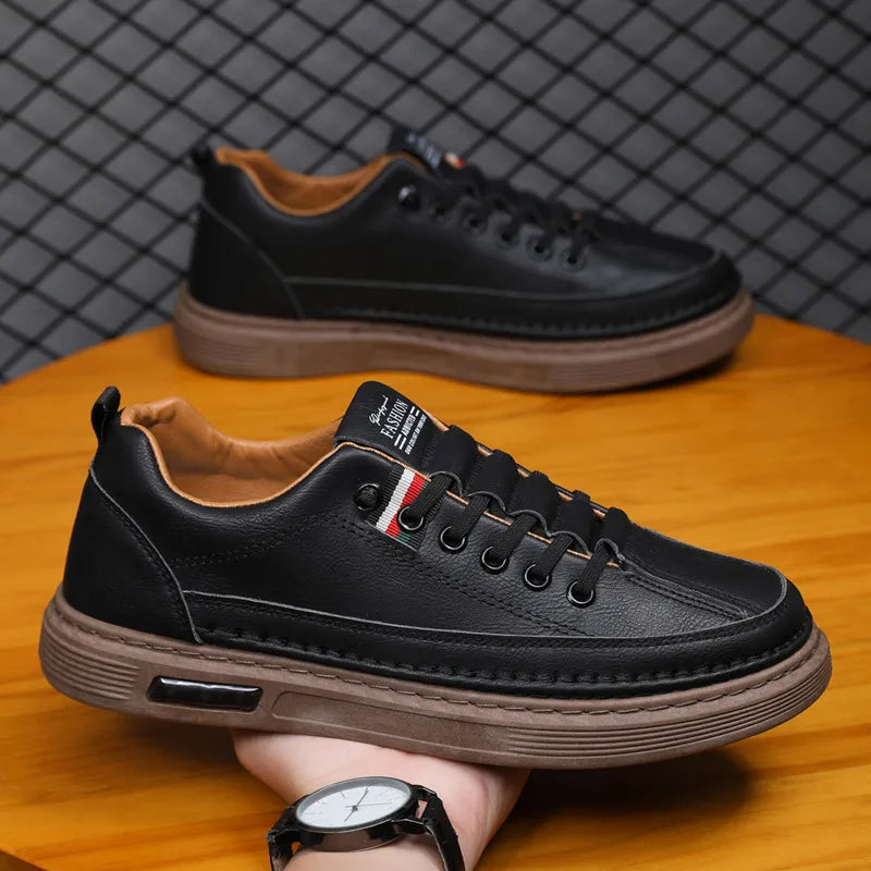 Zapatos ortopédicos formales de piel suave