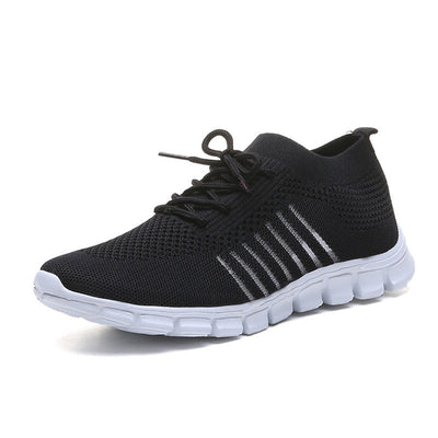 Zapatillas deportivas ortopédicas de malla: con soporte para el arco del pie, que alivia el dolor; amortiguación suave.