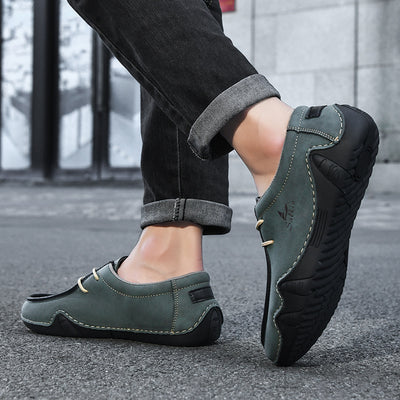 Zapatos ortopédicos cómodos: soporte ergonómico del arco plantar que alivia el dolor; horma ancha que no aprieta el pie.