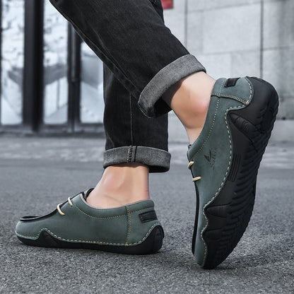 Zapatos ortopédicos cómodos: soporte ergonómico del arco plantar que alivia el dolor; horma ancha que no aprieta el pie.