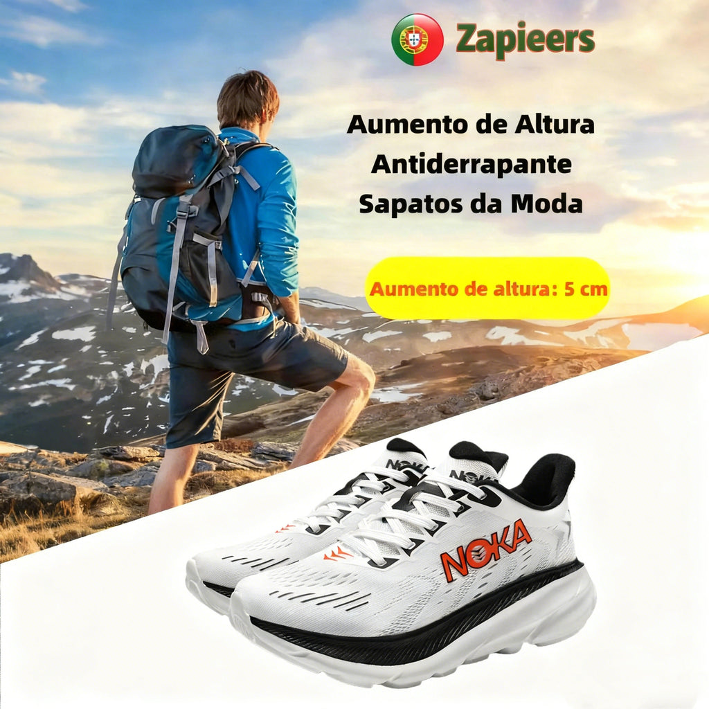 🔥Black Friday: 50% de desconto⏰ - Sapatos casuais para homem Zapieers®👞 Leves e respiráveis- Ajuste confortável - Design ergonómico