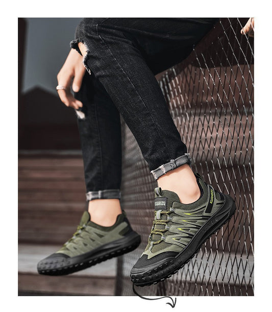 Zapatillas deportivas ergonómicas con plantillas ortopédicas: soporte para el arco plantar que alivia el dolor de pies, estabiliza el talón y reduce la presión sobre las articulaciones.