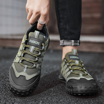Zapatillas deportivas ergonómicas con plantillas ortopédicas: soporte para el arco plantar que alivia el dolor de pies, estabiliza el talón y reduce la presión sobre las articulaciones.