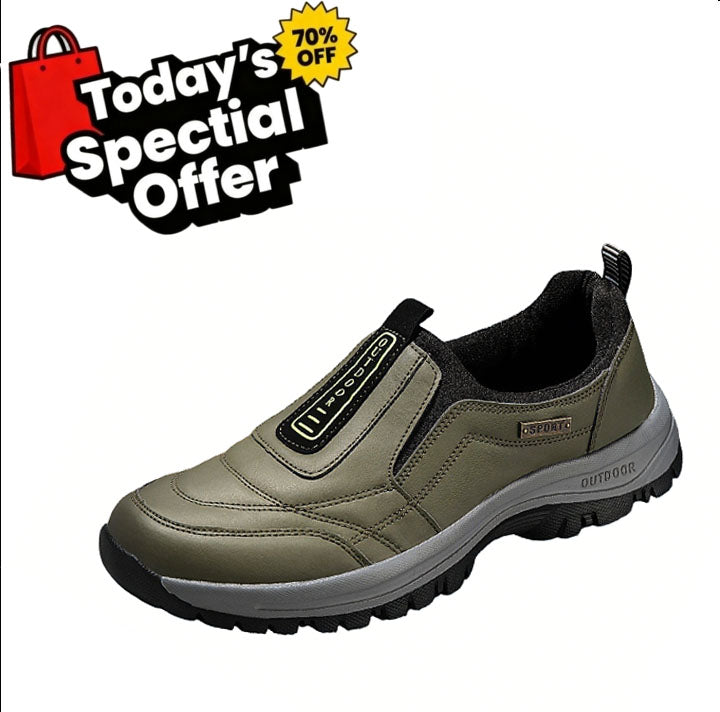 🎄Oferta de Natal por tempo limitado: 30% de desconto! - Sapatos casuais Zapieers® 👞 - Estilo festivo + Confortáveis, impermeáveis e antiderrapantes - O presente de Natal perfeito 🎁