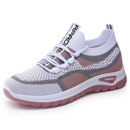 Zapatos correctores casuales en colores combinados — con soporte para el arco que permite caminar con comodidad.