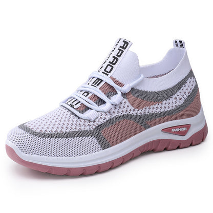 Zapatos correctores casuales en colores combinados — con soporte para el arco que permite caminar con comodidad.