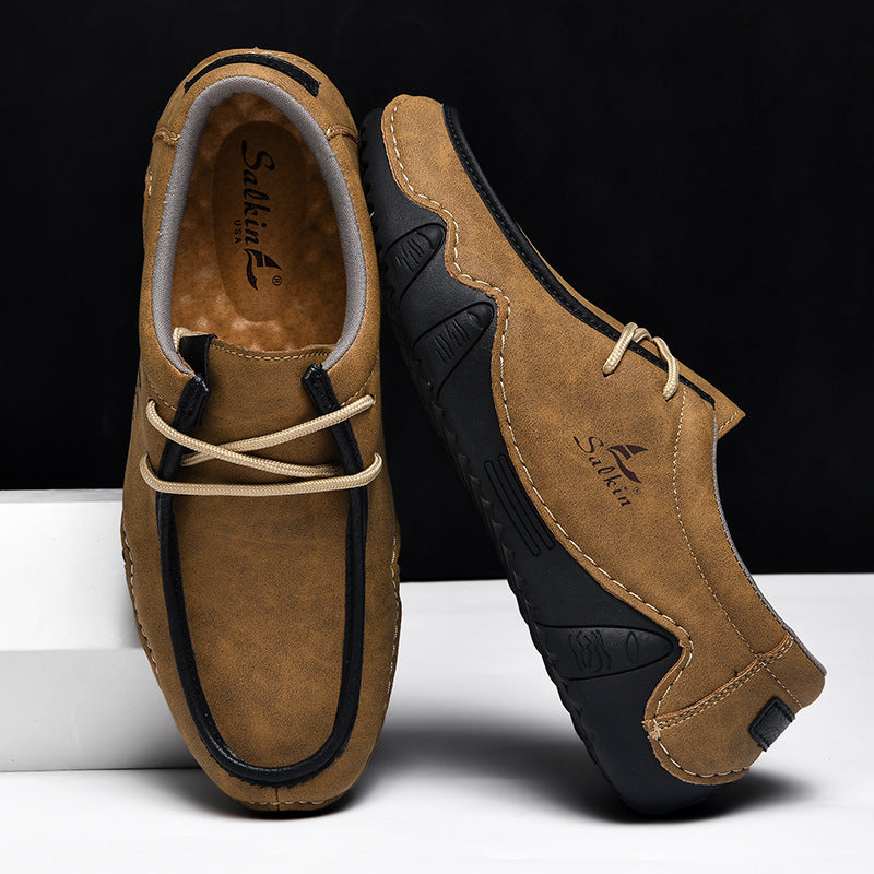 Zapatos ortopédicos cómodos: soporte ergonómico del arco plantar que alivia el dolor; horma ancha que no aprieta el pie.