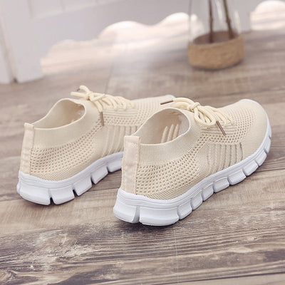 Zapatillas deportivas ortopédicas de malla: con soporte para el arco del pie, que alivia el dolor; amortiguación suave.