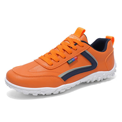 Zapatos ortopédicos cómodos: con soporte para el arco del pie, que alivian el dolor; ligeros, con amortiguación y exterior de piel impermeable.