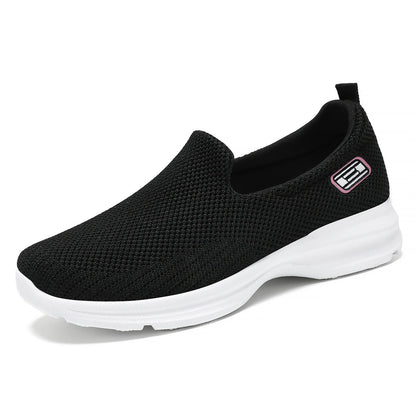 Zapatillas deportivas ortopédicas de malla: con soporte para el arco del pie, que alivia el dolor; amortiguación suave.