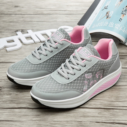 Zapatillas ortopédicas deportivas de malla — soporte para el arco plantar y amortiguación para las rodillas