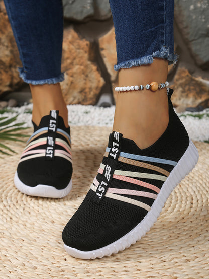 Zapatillas deportivas ortopédicas de malla: con soporte para el arco del pie, que alivia el dolor; amortiguación suave.